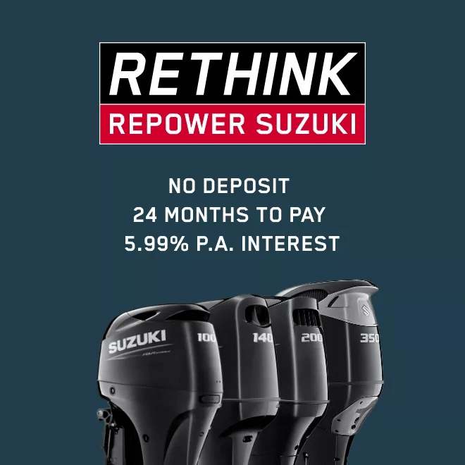 repower with Suzuki’s Ultimate Outboard