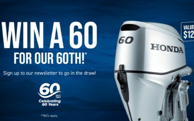 Win a Honda 60HP Outboard