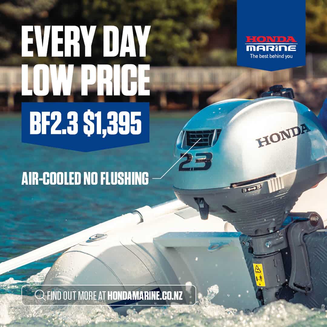 bf2-3-low-price-1080s - Pacific Coast Marine and Diesel Honda Marine promo banner on a boat engine: BF2.3 alt=
